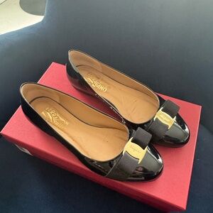 Ferragamo's beloved signature ballet flats